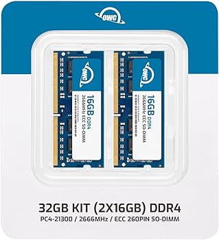 OWC 32GB (2x16GB) Compatible with Synology D4ECSO-2666-16G, D4ES01